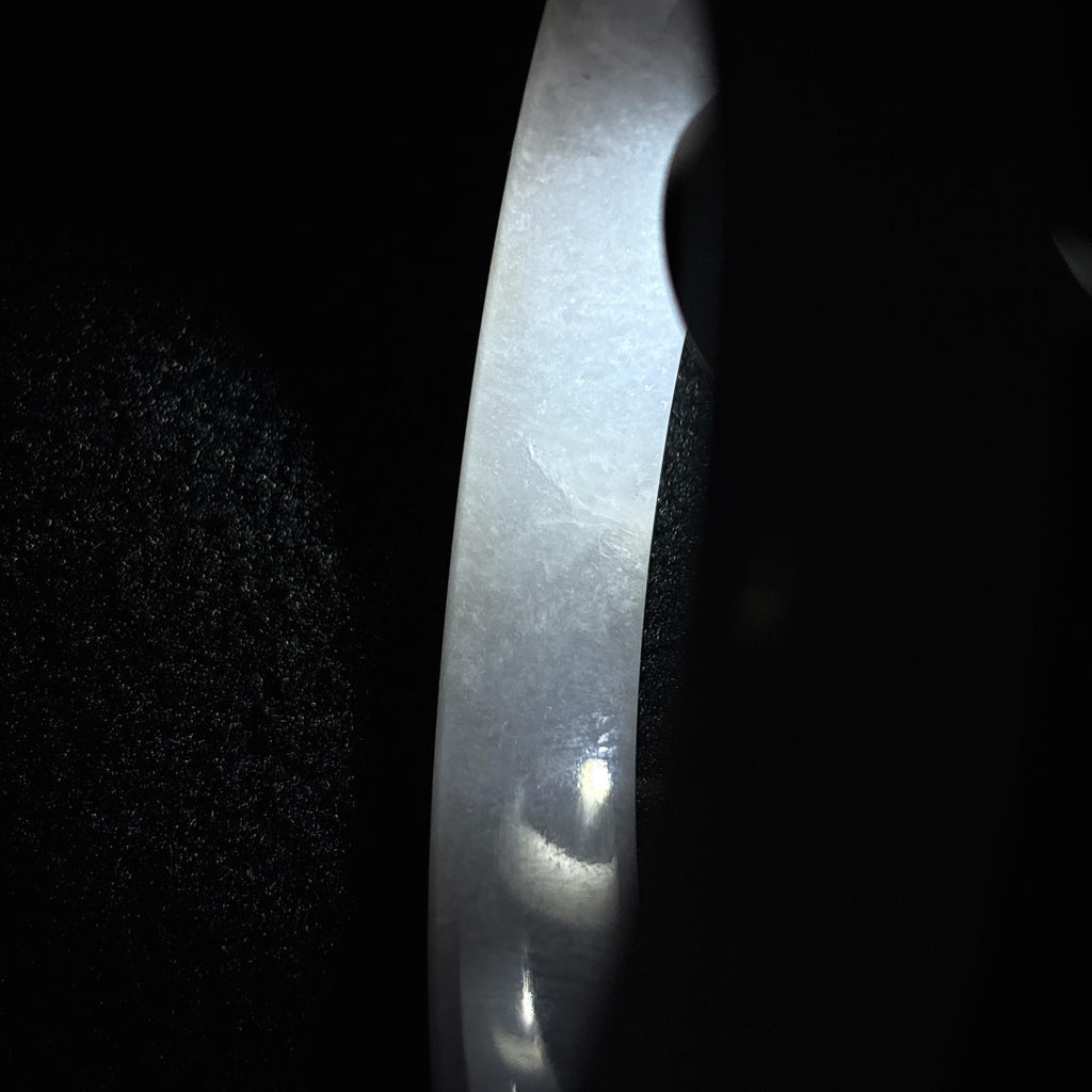 糯冰紫罗兰翡翠平安镯（53.4mm)（yc424220）