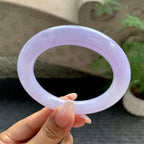 细糯种紫罗兰圆条手镯（57mm）（yc196171）