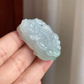 糯冰淡底色貔貅挂件（yc711754）