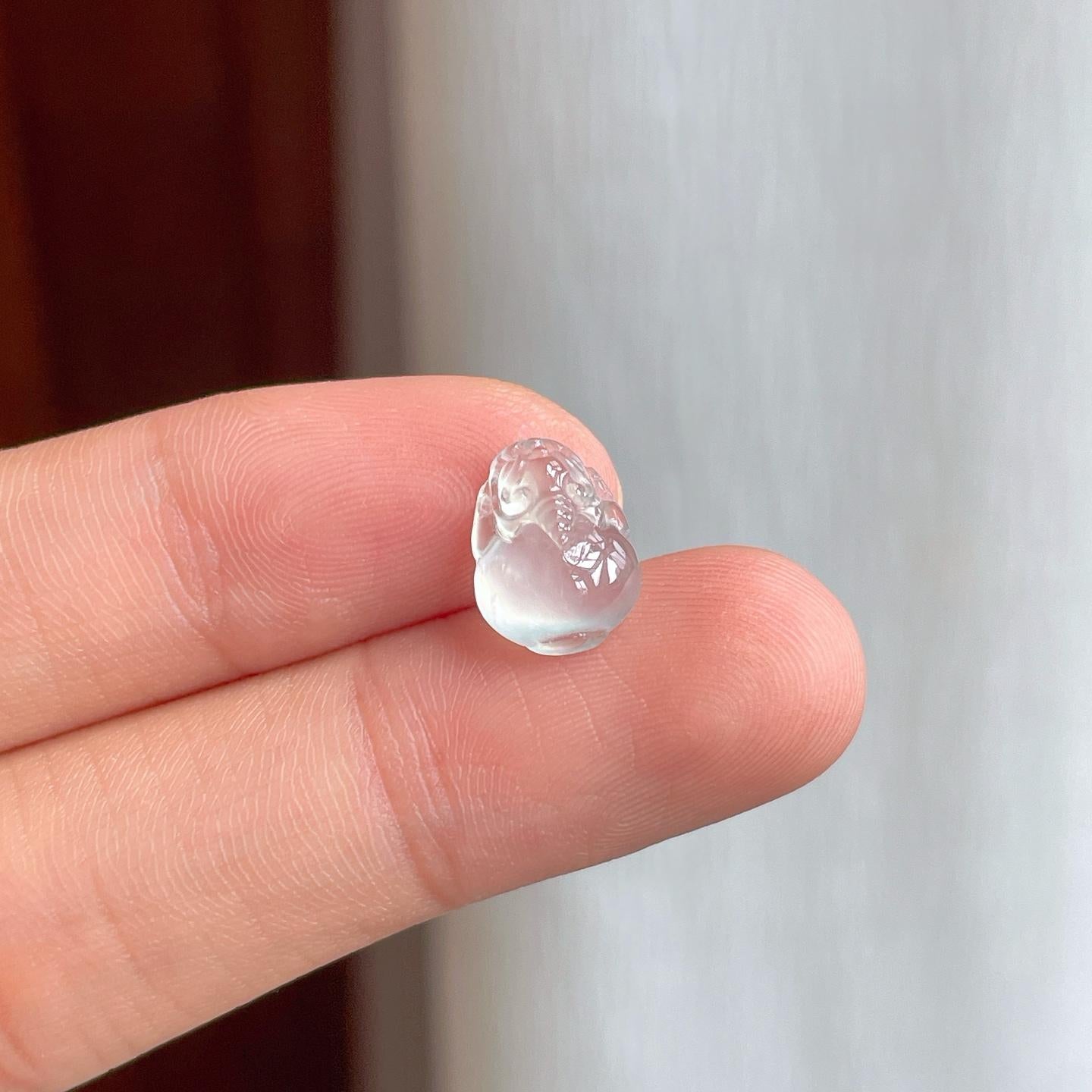 裸石冰玻种翡翠貔貅（yc249137）