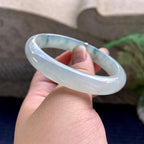 糯冰种飘花贵妃手镯（54.8mm）（yc223264）