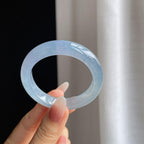 冰种紫罗兰翡翠贵妃镯（52mm）（yc293407）