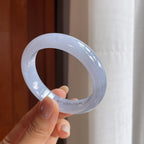 糯冰紫罗兰翡翠平安镯（52.5mm）（yc414548）