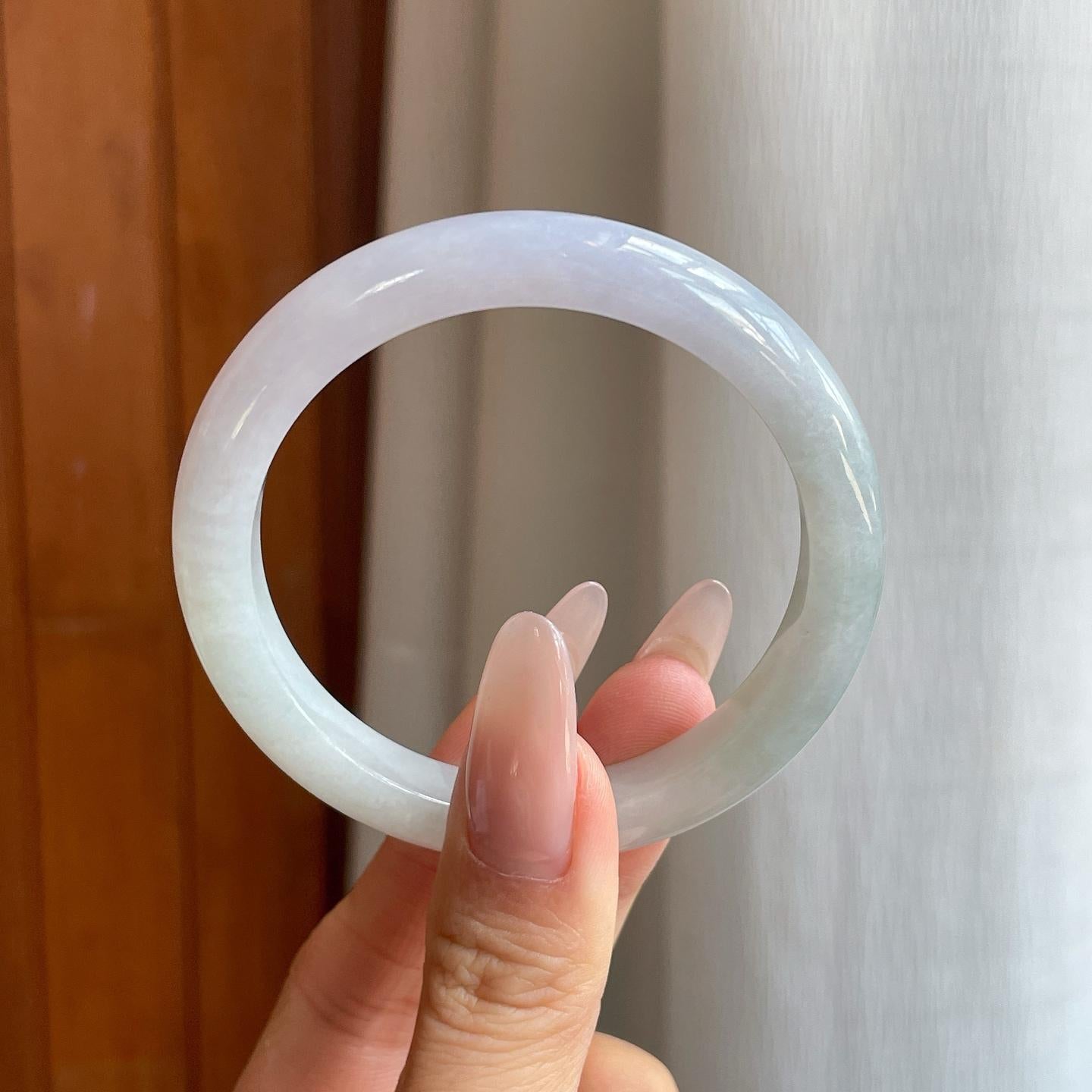 糯冰淡椿翡翠平安（52.8mm）（yc283265）