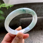 糯种飘花平安镯（61.5mm）（yc202355）