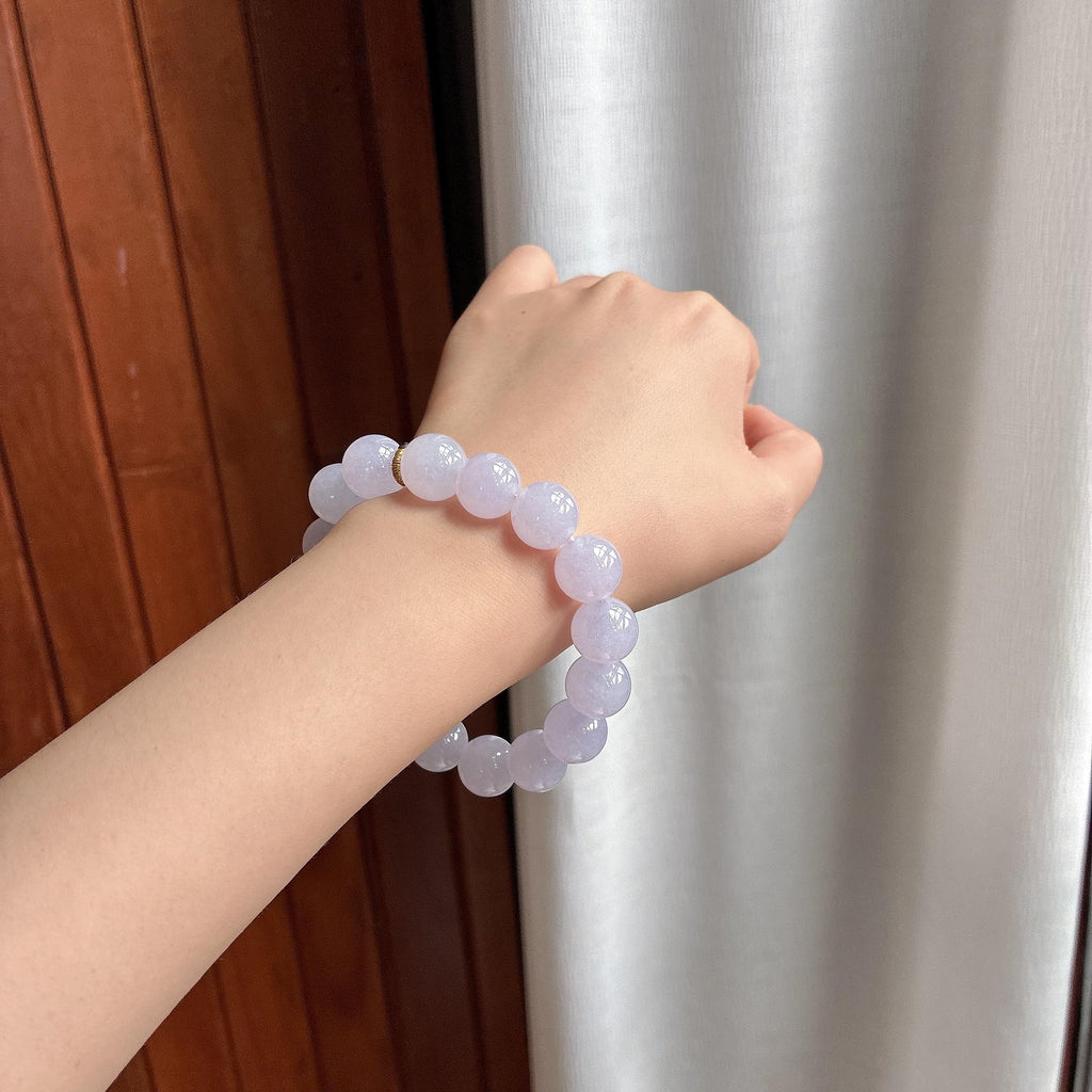 糯冰紫罗兰珠串手串（yc766105）