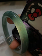 细糯种油青圆条手镯（57mm）（yc274591）