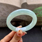 细糯种晴底飘黄翡平安镯（56.1mm）（yc259070）