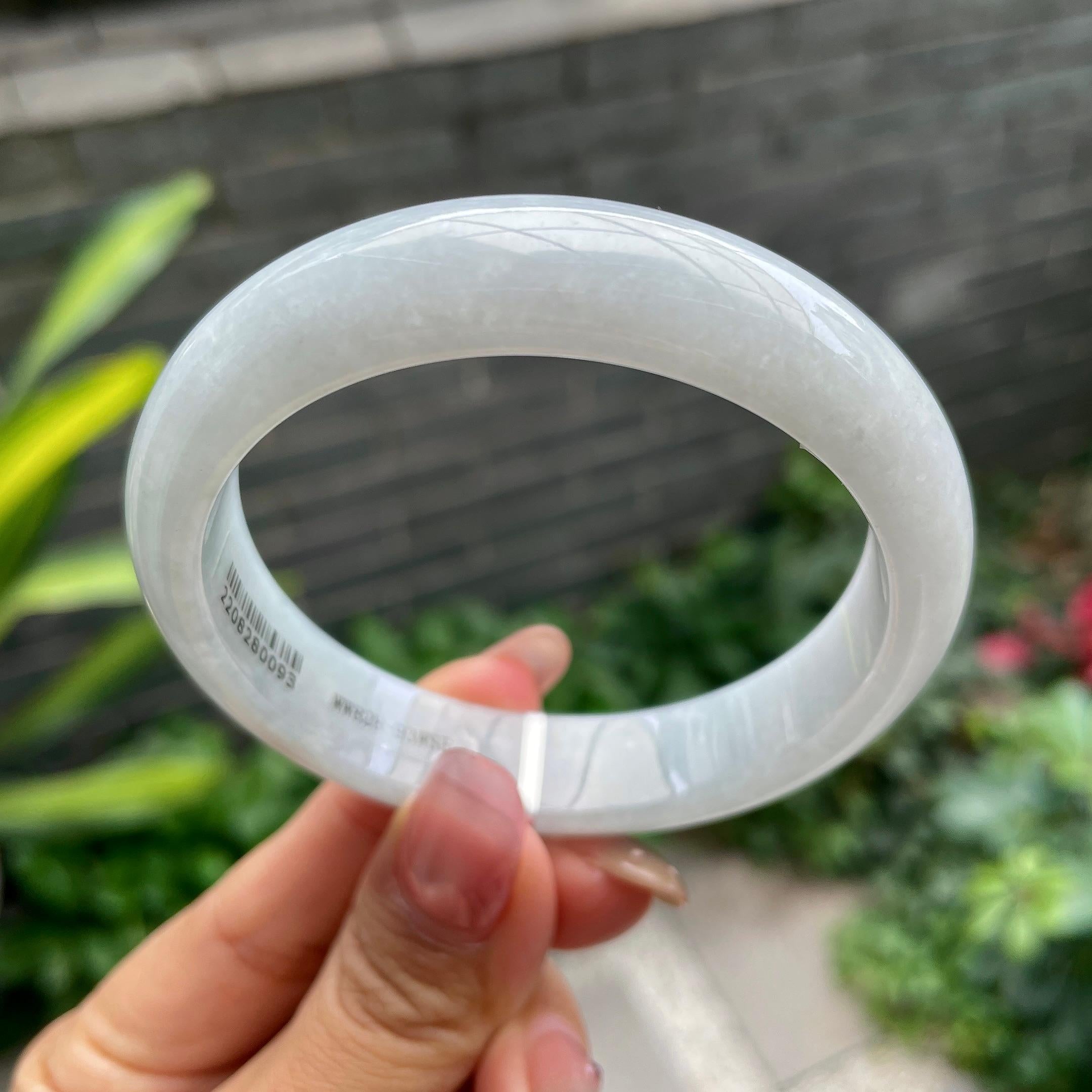 糯种带底色平安镯（57.9mm）（yc297954）