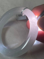 糯冰种飘花平安镯（56.6mm）（yc229259）