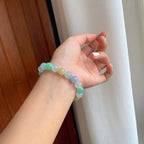 冰种多宝翡翠珠串手串（yc251044）