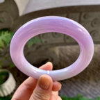 细糯种紫罗兰圆条手镯（58.4mm）（yc259065）