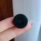 冰种墨翠翡翠平安扣（yc257820）