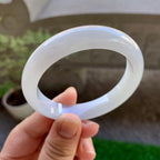 细糯种无色平安镯（53.4mm）（yc246652）