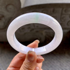 糯种飘绿平安镯（56.6mm）（yc296331）