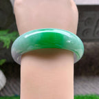 细糯种春彩宽版轮胎手镯（58.4mm）（yc253009）