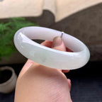 细糯种淡晴底宽版轮胎手镯（60.5mm）（yc195947）