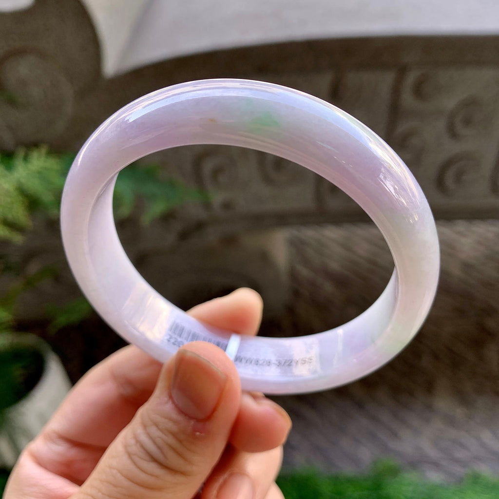 糯种淡春彩平安镯（58mm）（yc259062）