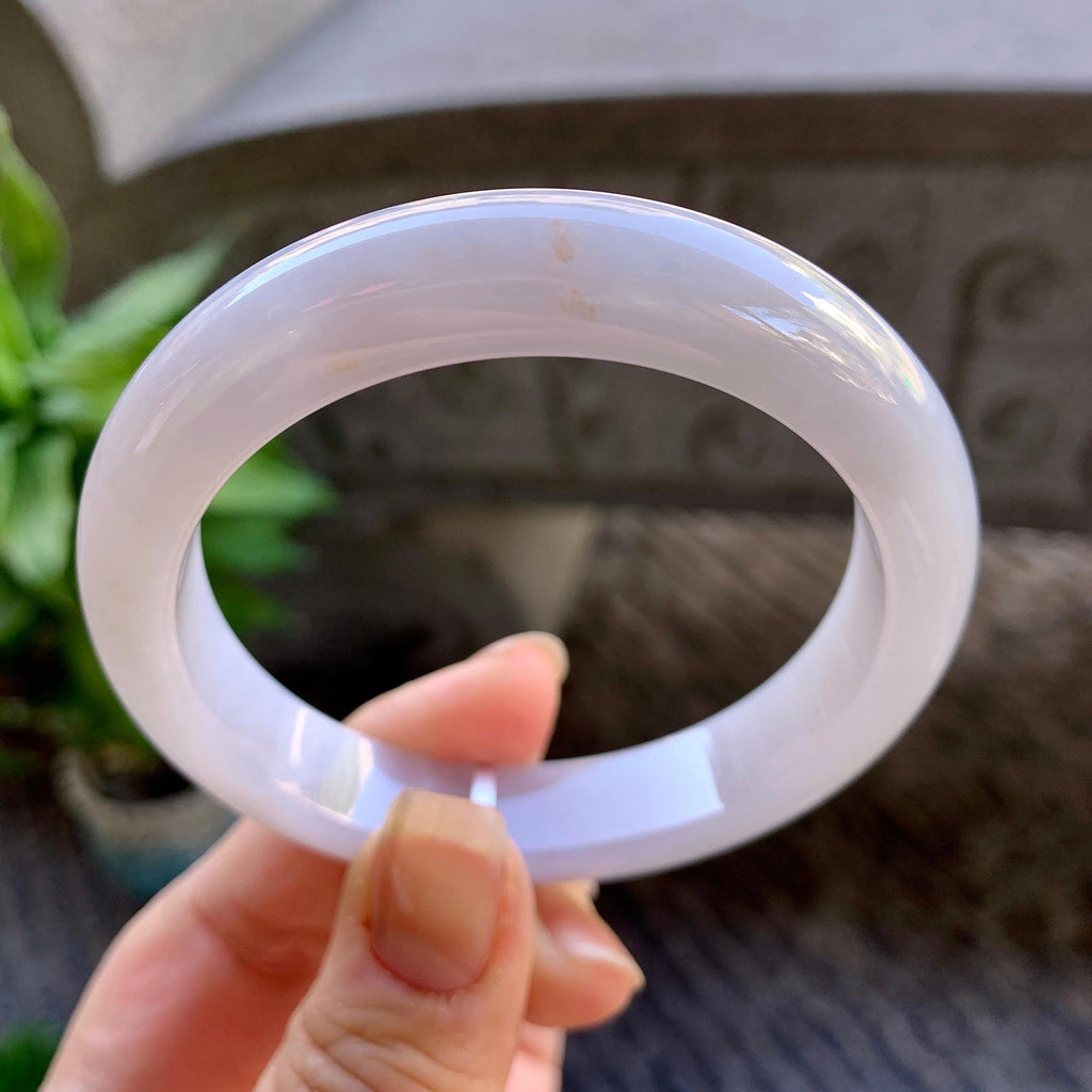 细糯种洒金平安镯（54.6mm）（yc308750）