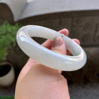 细糯种无色平安镯（56mm）（yc240752）