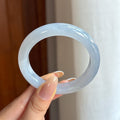 糯冰紫罗兰翡翠平安镯（54mm)（yc423162）