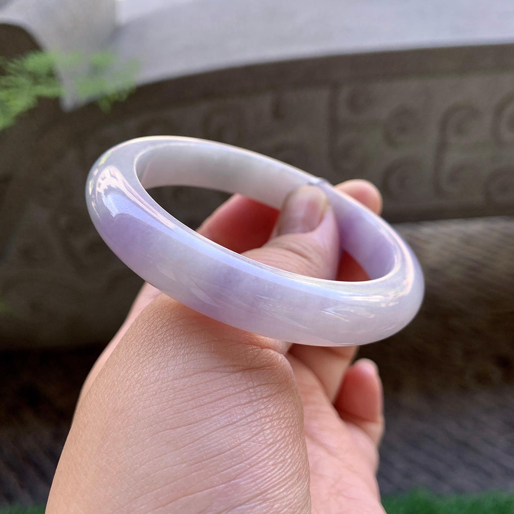 糯种紫罗兰平安镯（56.3mm）（yc213149）