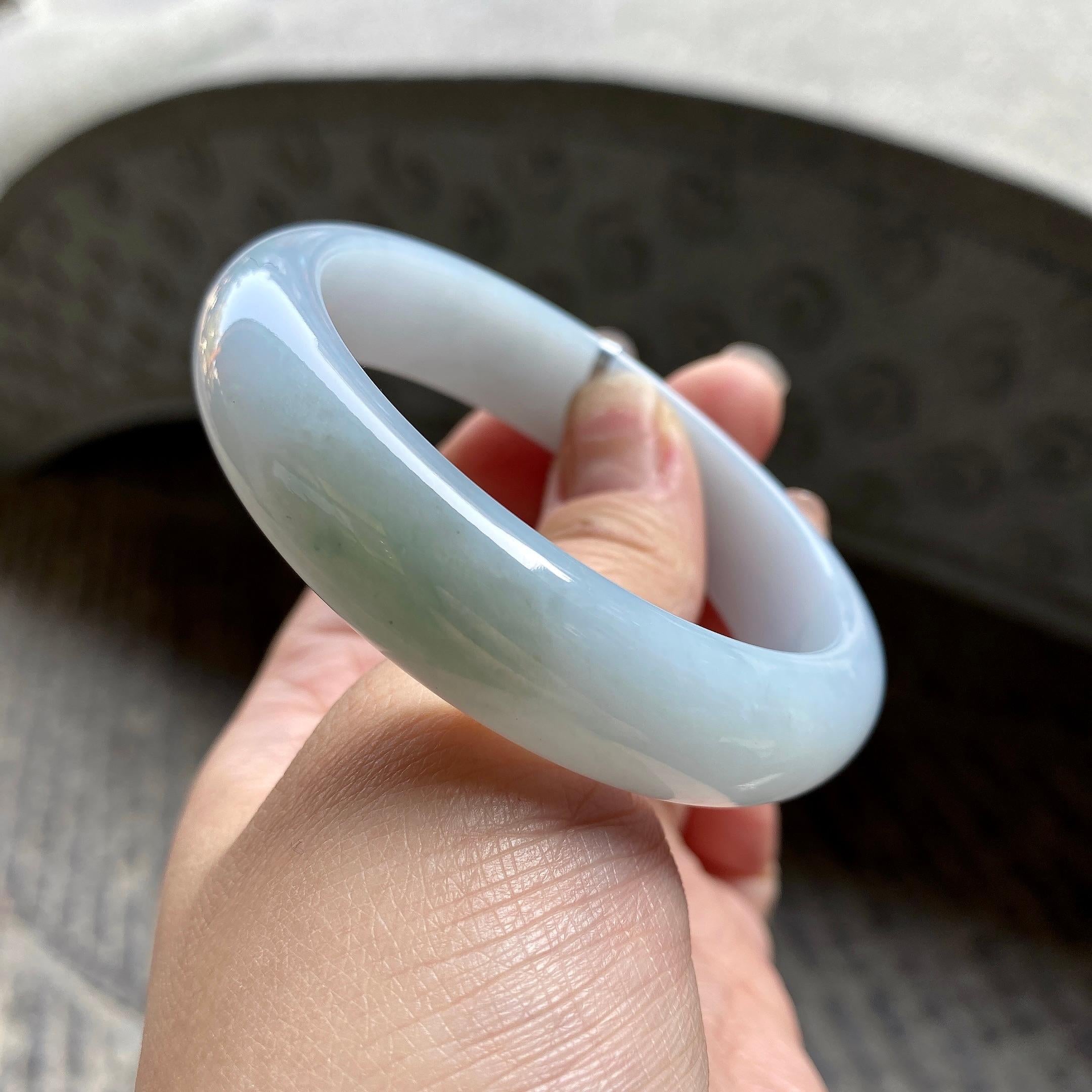 细糯种宽版轮胎手镯（56.6mm）（yc311867）