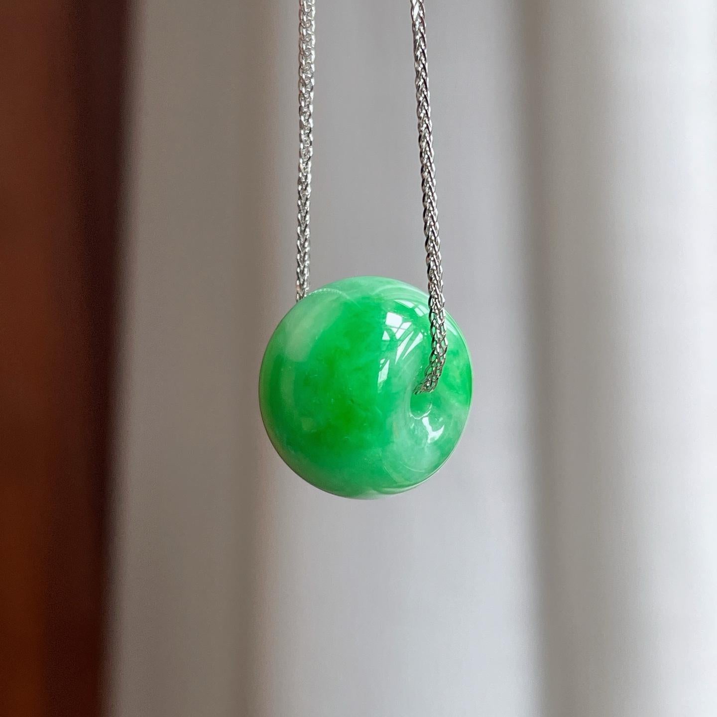 糯冰带色翡翠路路通（yc240432）