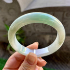 细糯种淡晴底平安镯（55mm）（yc308179）