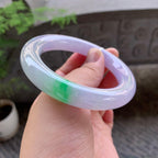 细糯种春彩圆条手镯（58.6mm）