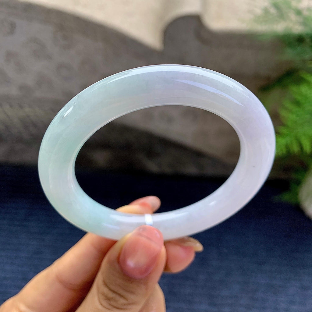 细糯种晴底圆条手镯（50.8mm）（yc280853）