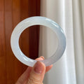 冰种圆条翡翠手镯（52mm）（yc286196）