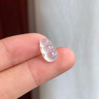 裸石冰玻种翡翠豆子（yc249135）