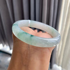 细糯种飘花贵妃手镯（56.4mm）（yc250447）