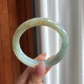 糯冰黄翡特色正圈平安镯 56圈（yc734230）