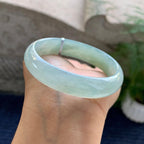 细糯种蓝晴水贵妃手镯（55.2mm）（yc200957）