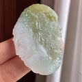 糯冰黄翡一念之间 天然缅甸A货翡翠（yc464953）