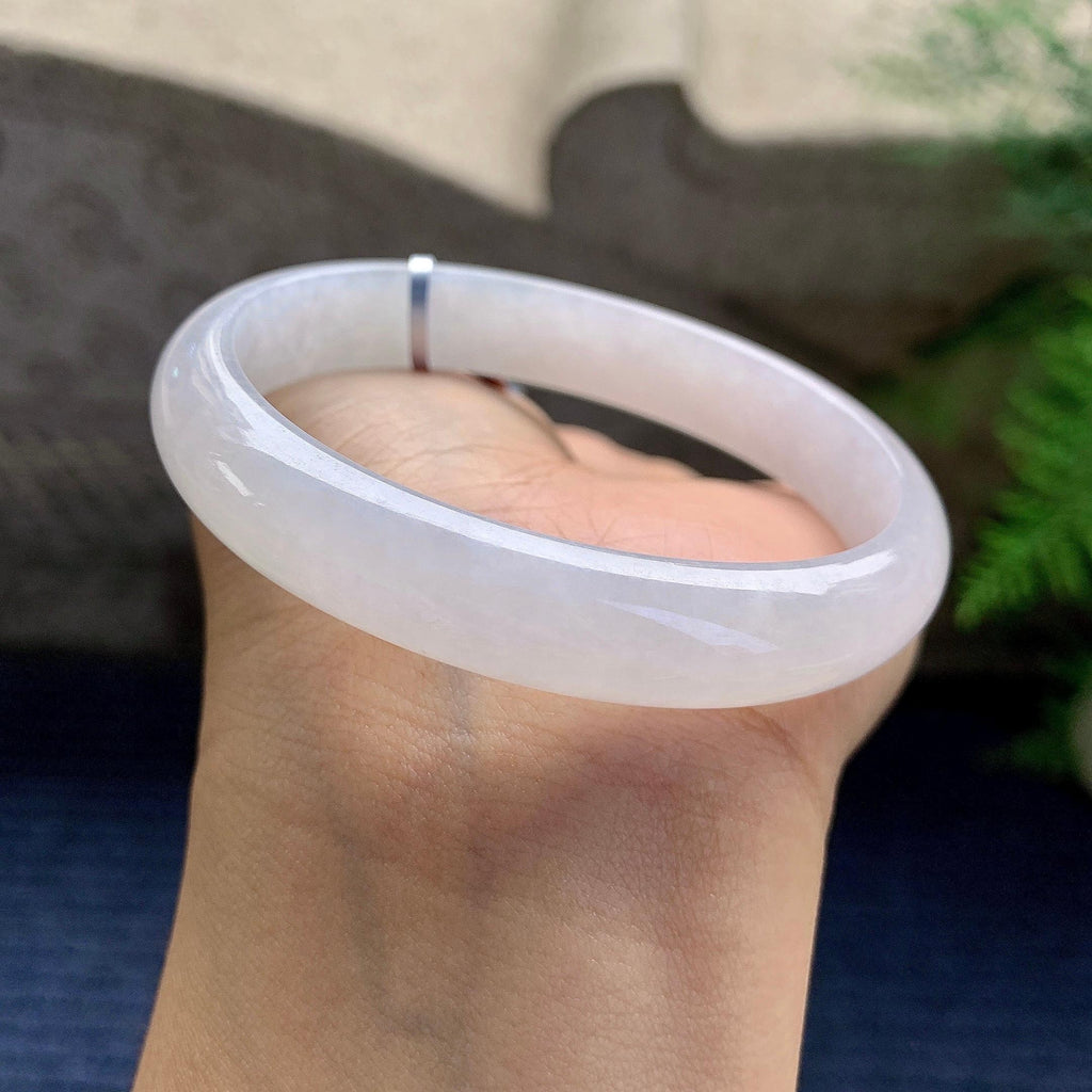 细糯种无色贵妃手镯（57.3mm）（yc280857）