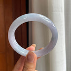 糯冰紫罗兰翡翠平安镯（57.5mm）（yc411290）