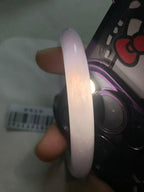糯冰种春彩圆条手镯（54.2mm）（yc272778）