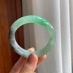 糯冰带色乌鸡特色镯（54mm）（yc277379）