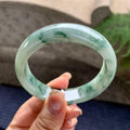 糯种飘花宽版轮胎手镯（56.7mm）（yc297956）