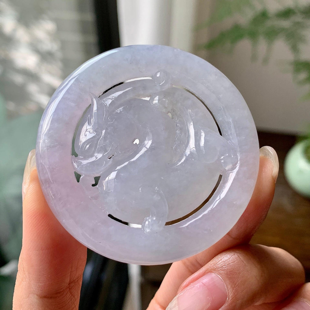 细糯种带底色龙牌挂件（yc277166）