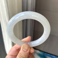 细糯种无色圆条手镯（57mm）（yc262788）