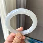 细糯种无色圆条手镯（57mm）（yc262788）