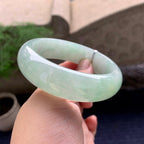 细糯种淡晴底宽版轮胎手镯（59.2mm）（yc198228）