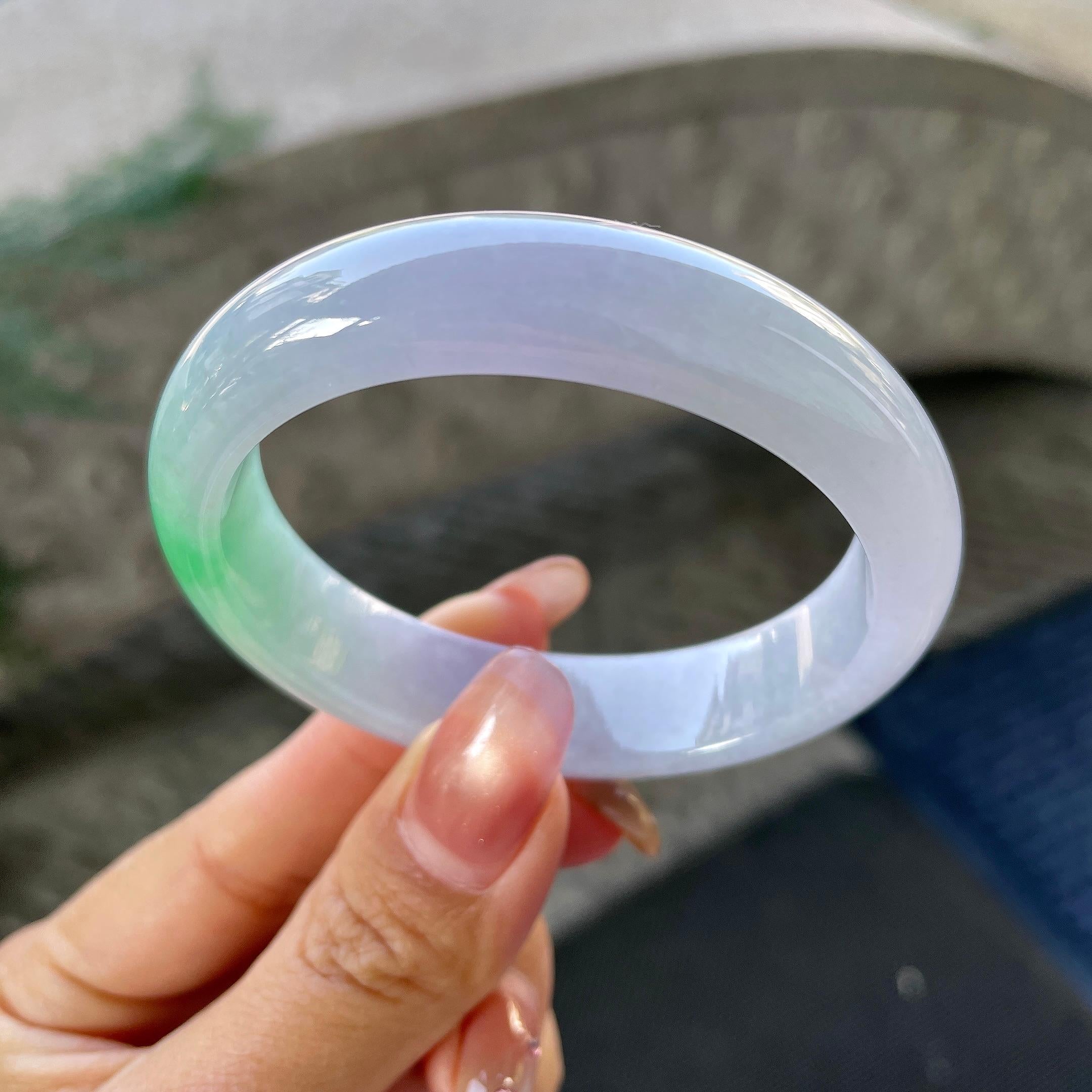 细糯种春彩贵妃手镯（53.1mm）（yc305681）