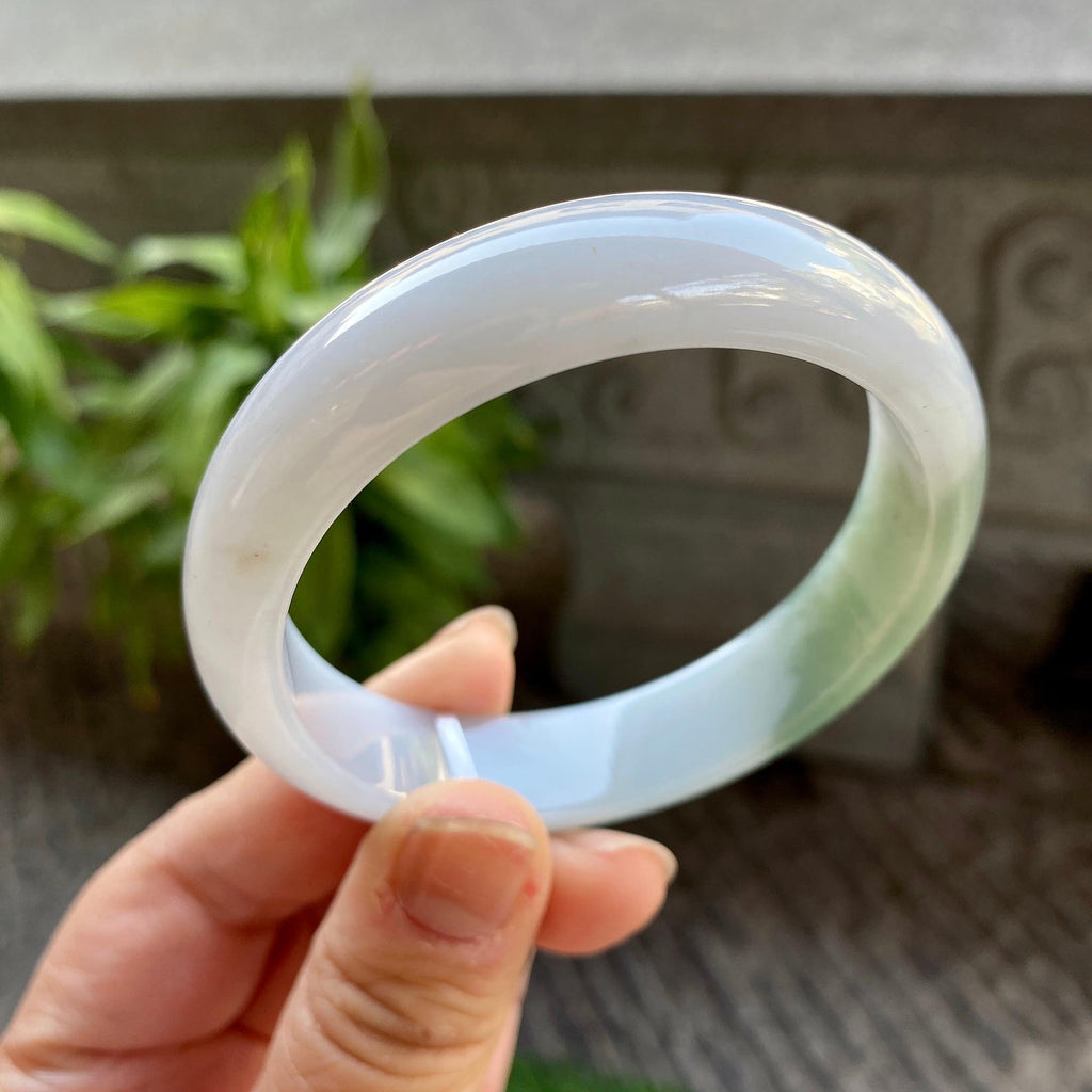 细糯种半山水平安镯（56.7mm）（yc311021）