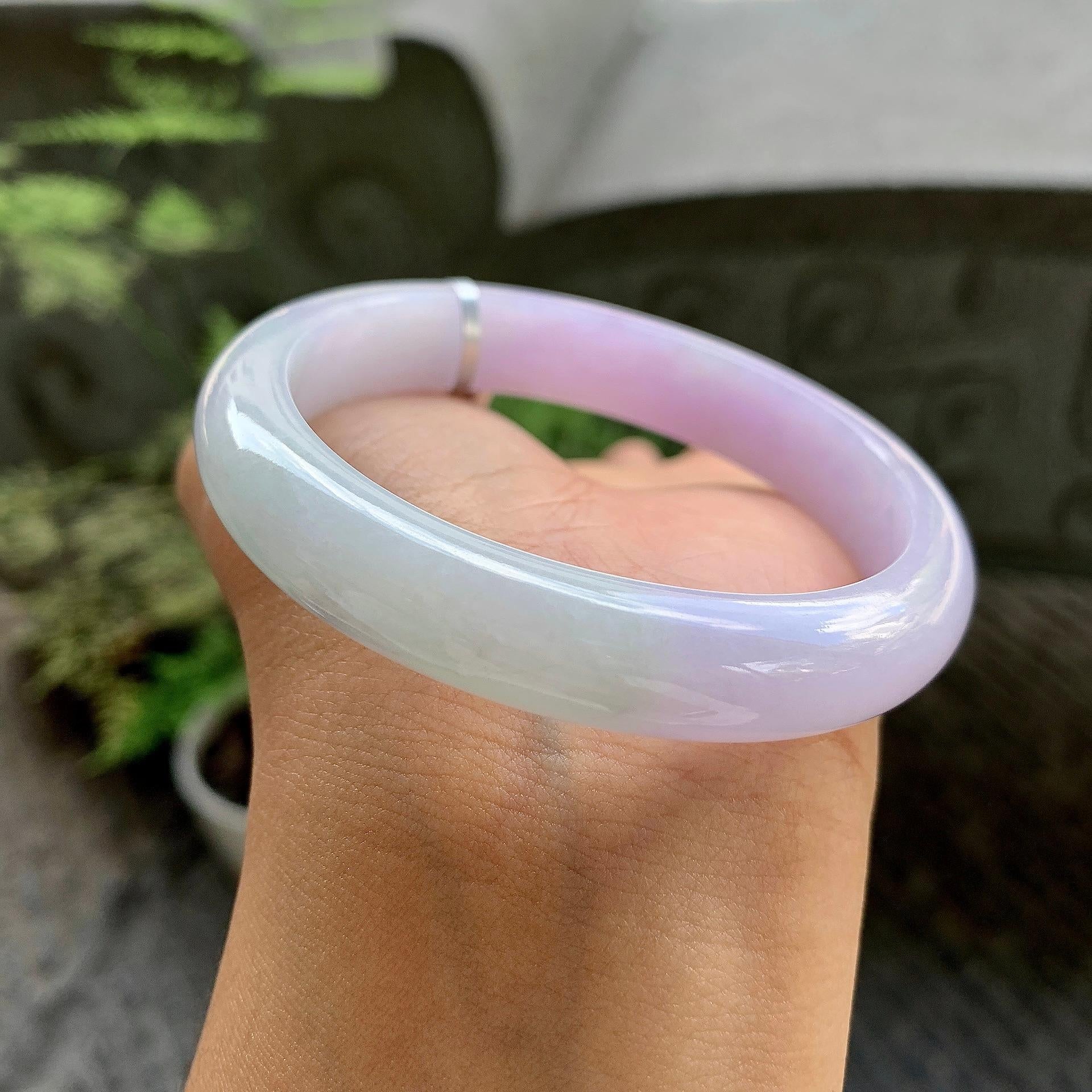 细糯种紫罗兰贵妃手镯（56.2mm）（yc243897）