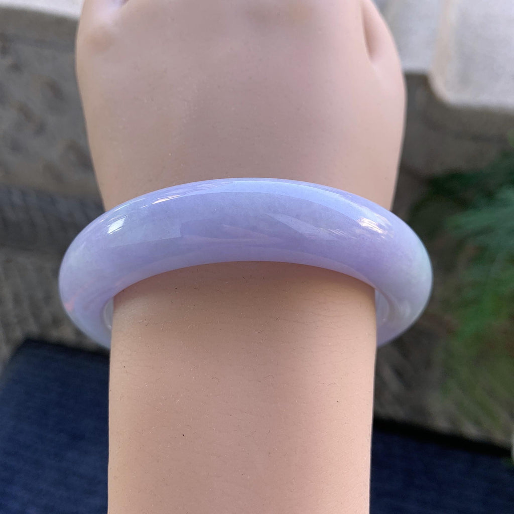 糯种紫罗兰平安镯（56mm）（yc294664）